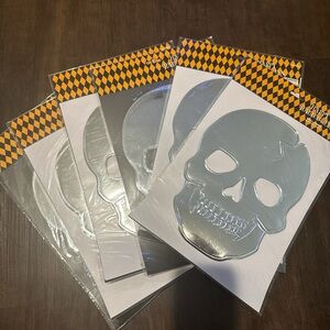 Silver Skull Party Decorations